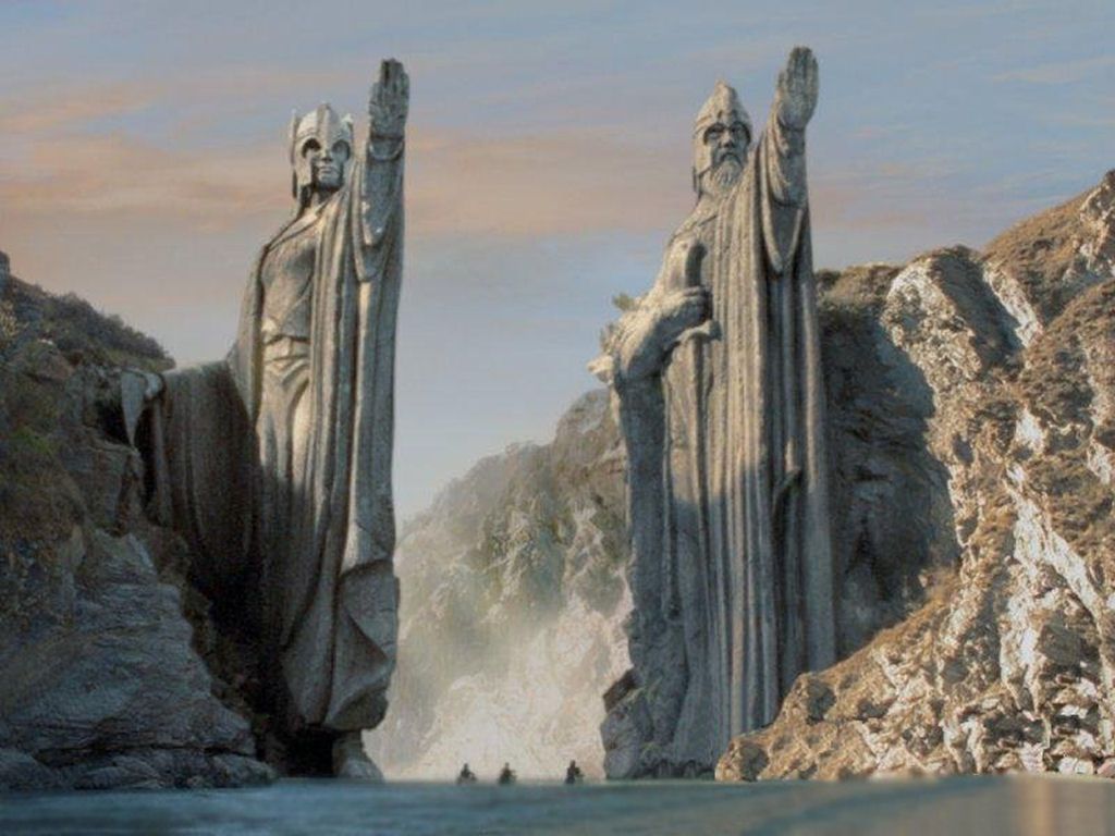 fond d'écran le seigneur des anneaux Argonath